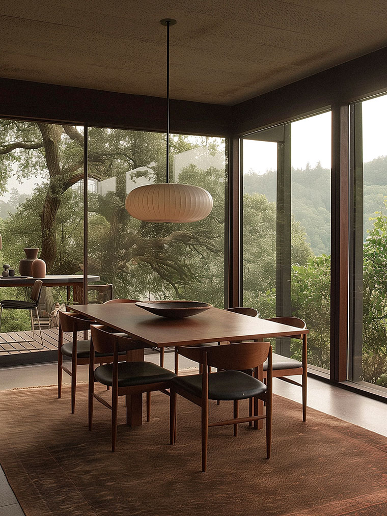 Forest House: Modern Minimalism Surrounded by Nature